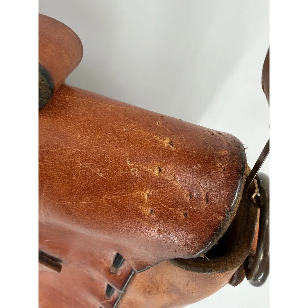Handmade Leather Satchel Bag Unisex Medium Brown Western Boho Artisan Messenger